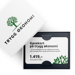 Gavekort hos Trygg Økonomi